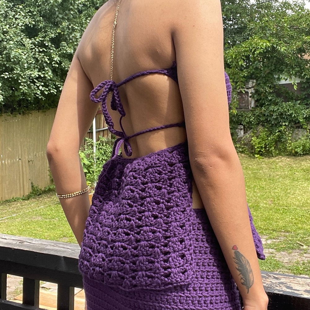 Handmade Crochet Top - Picture 2 of 6